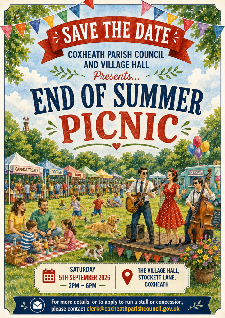Advertising for the End of Summer Picnic